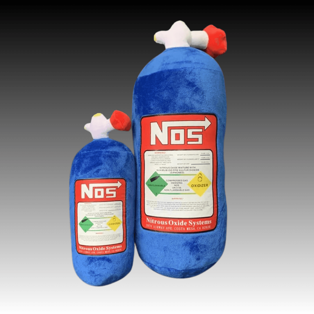 NOS Bottle Headrest - Blue