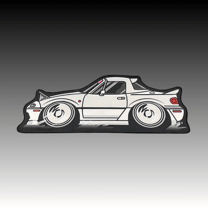 Slammed Miata Rug