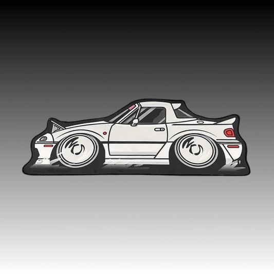 Slammed Miata Rug