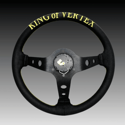 Vertex King of Vertex Black Steering Wheel - Infamous Legends