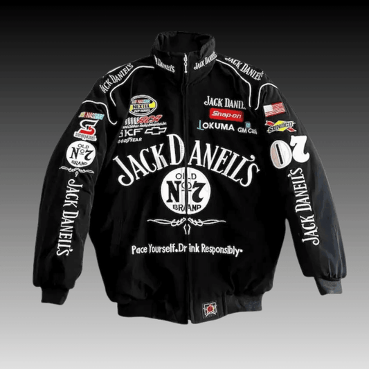 Vintage Bomber Jack Daniels Racing Jacket - Infamous Legends