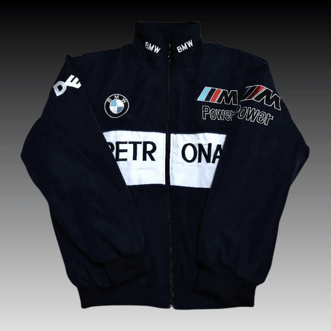 Vintage BMW M Series Racing Bomber Jacket - Infamous Legends