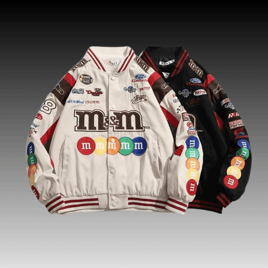 Vintage M&M Racing Bomber Jacket - Infamous Legends