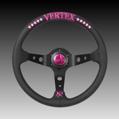 Vertex Funky Queen Pink Steering Wheel - Infamous Legends