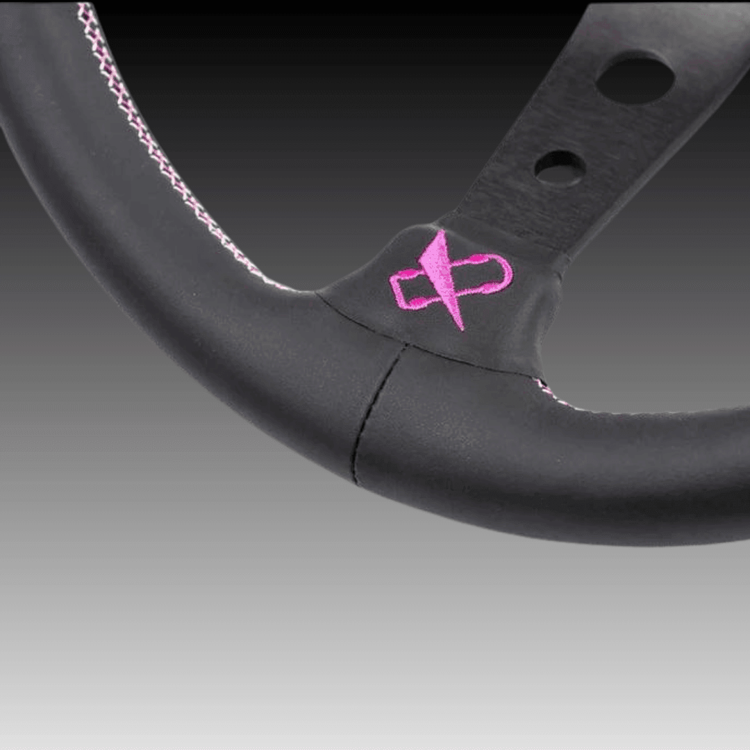 Vertex Funky Queen Pink Steering Wheel - Infamous Legends