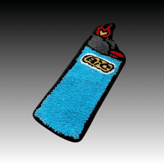 Bic Lighter Rug