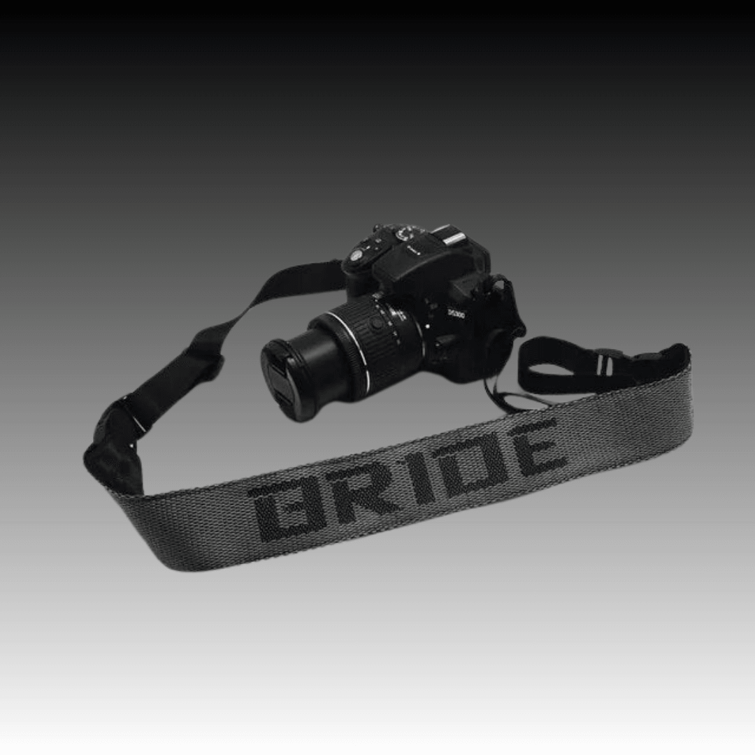 BRIDE Racing Camera Strap - Gray