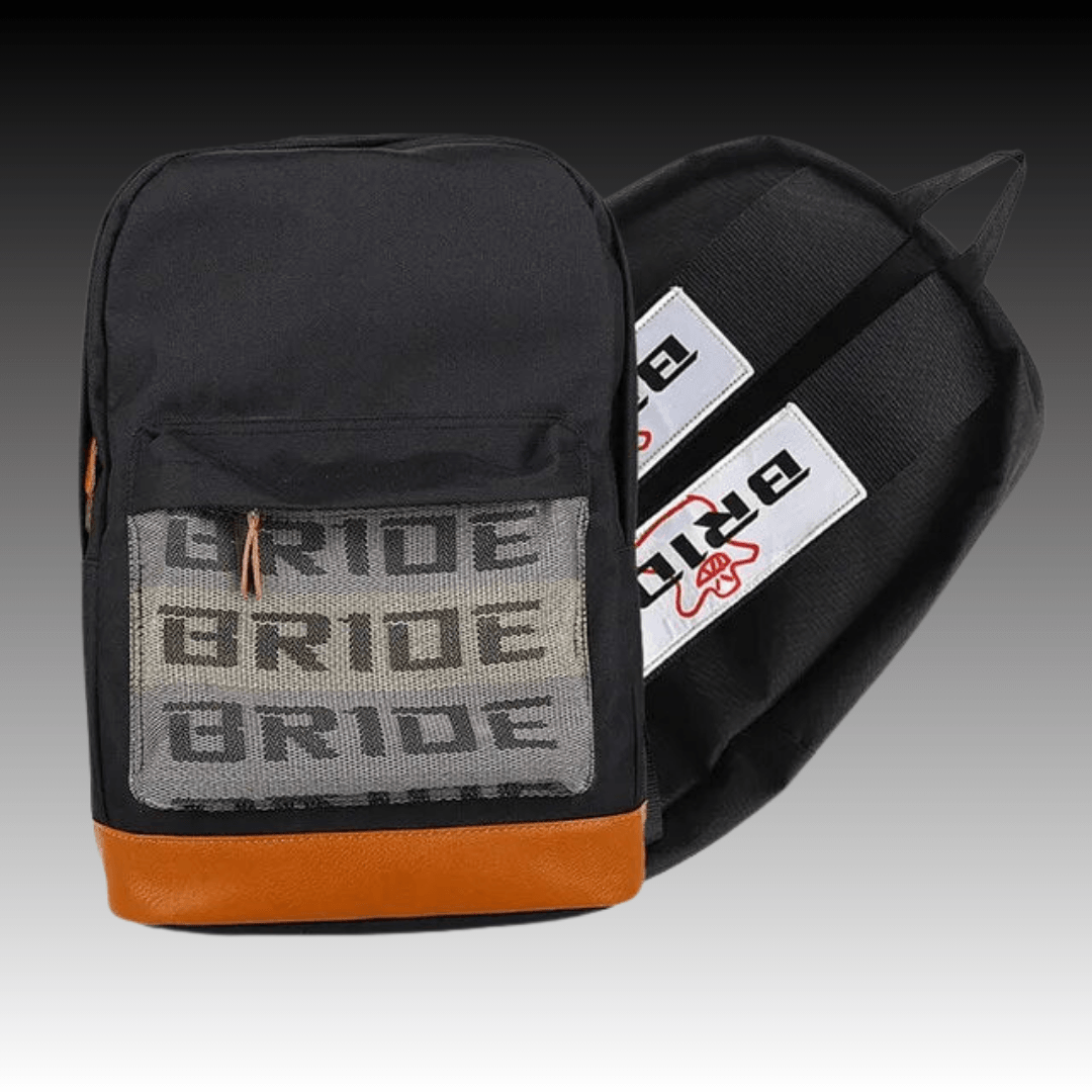 JDM Racing Back Packs - Black Bride