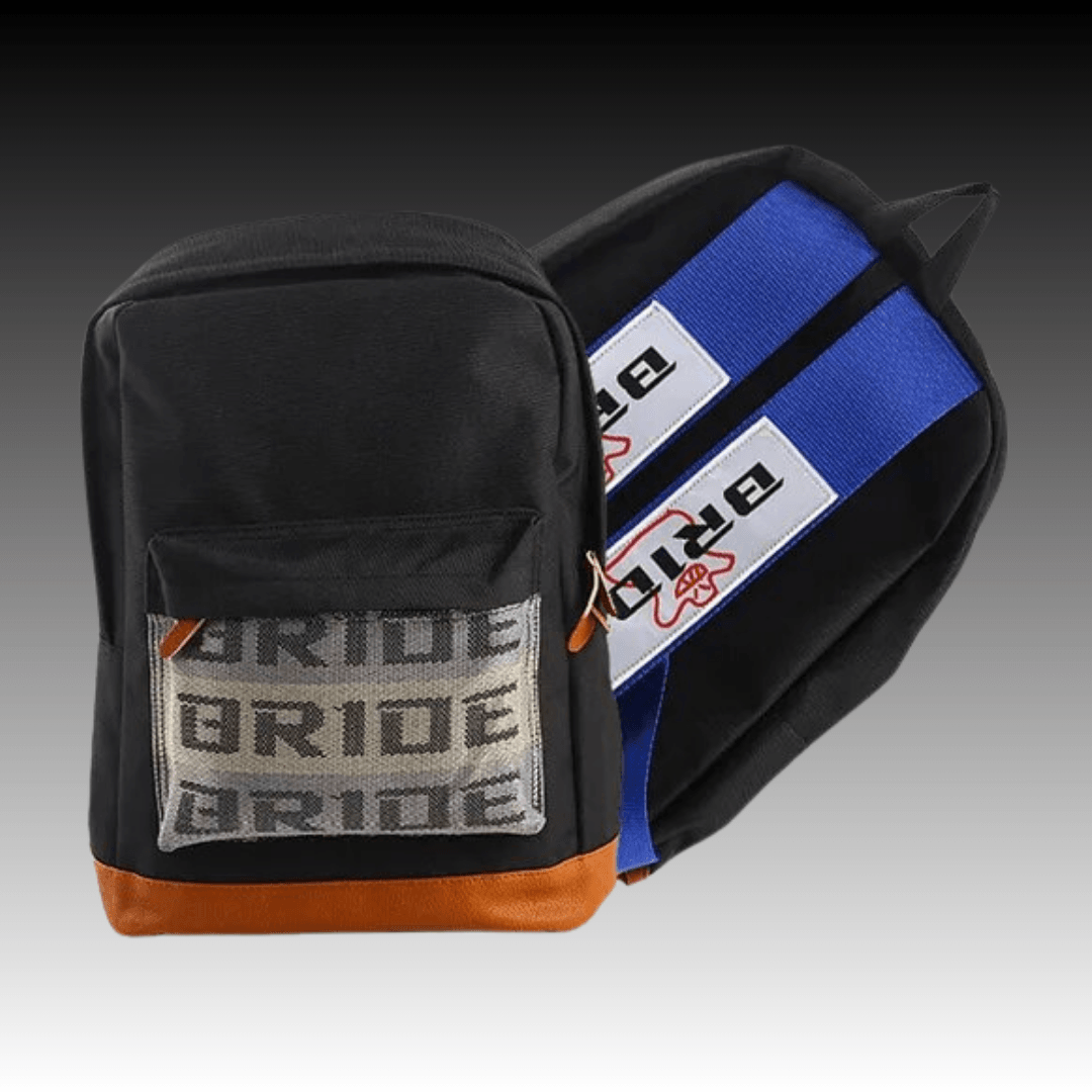 JDM Racing Back Packs - Blue Brown Bride