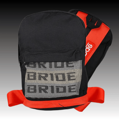 JDM Racing Back Packs - Red Red Sparco
