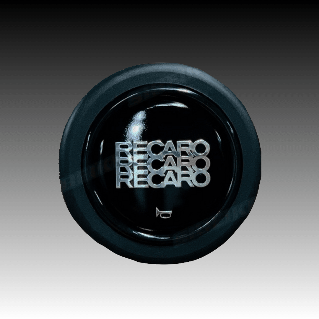 RECARO All Silver Horn Button