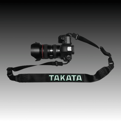 TAKATA Black Racing Camera Strap