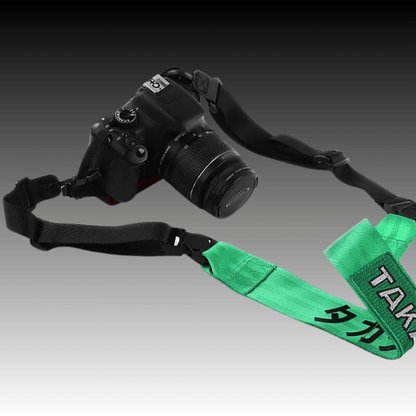 TAKATA Green Racing Camera Strap