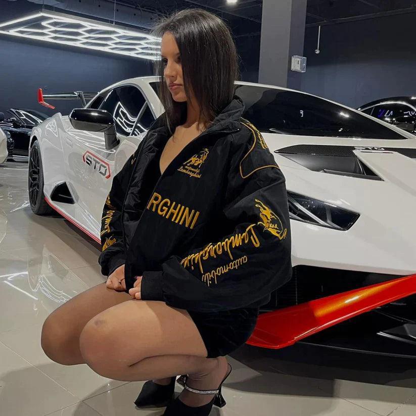 Motoring Spirit Lamborghini Racing Bomber Jacket - Motoring Spirit