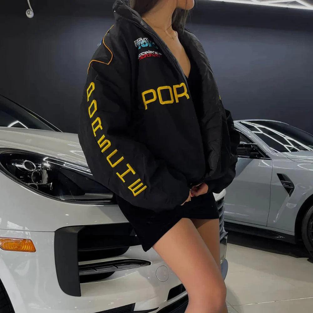 Motoring Spirit Porsche Racing Bomber Jacket - Motoring Spirit