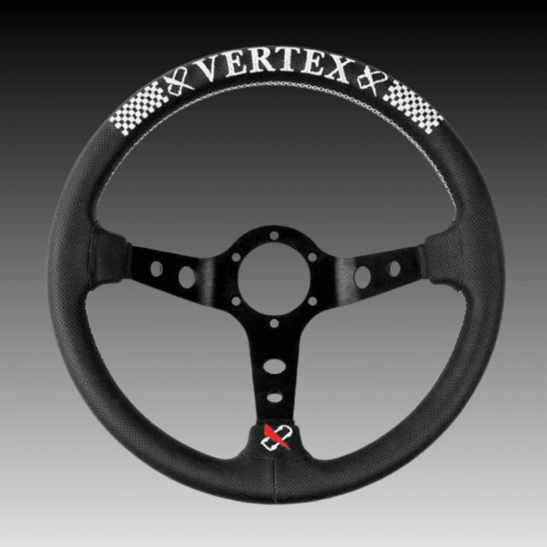 Vertex Checker Steering Wheel