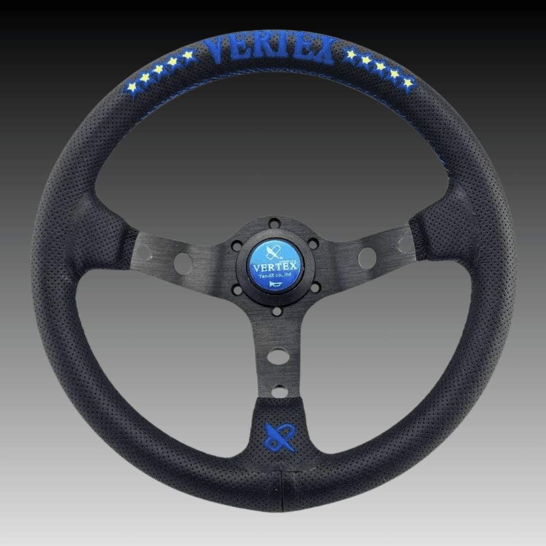 Vertex Blue 10 Star Steering Wheel - Infamous Legends