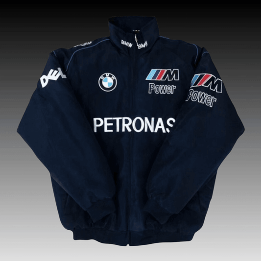 Vintage BMW M Power Racing Bomber Jacket Style 2