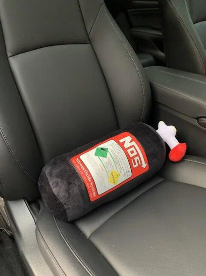 NOS Bottle Headrest / Pillow Plush